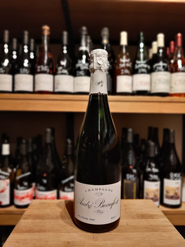 1989 Millésime, Polisy, Brut, André Beaufort