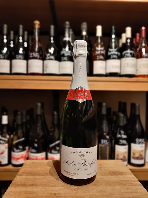 1990 Grand Cru Millésime, Ambonnay, Brut Nature, André Beaufort