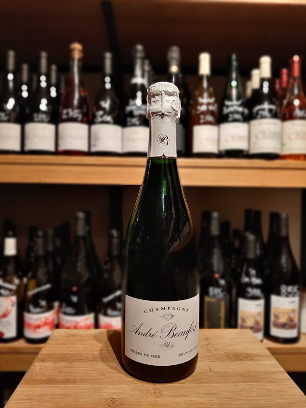 1996 Millésime, Polisy, Brut Nature, André Beaufort