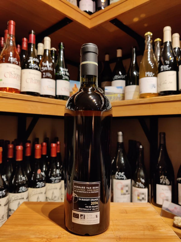 2014 En Busigny Orange, Domaine Bernard van Berg, Meursault