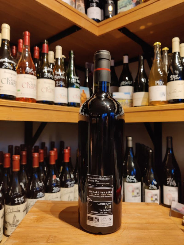 2015 La Rose, Rouge, Domaine Bernard van Berg, Meursault
