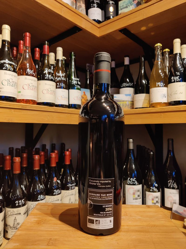 2016 Le Rouge, Les Echalas, Domaine Bernard van Berg, Meursault