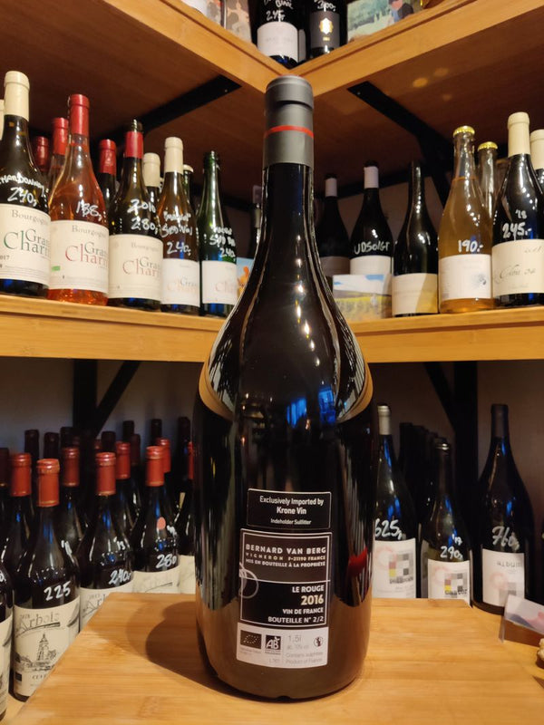 2016 Le Rouge, Les Echalas, MAGNUM, Domaine Bernard van Berg, Meursault