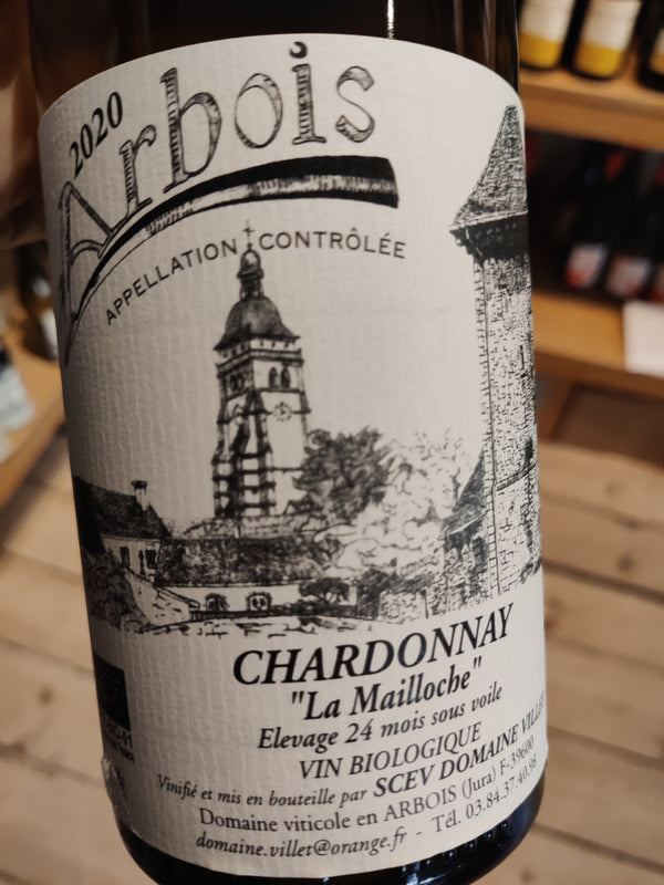 2020 Chardonnay "Le Mailloche" 24months Sous Voile, Domaine Villet