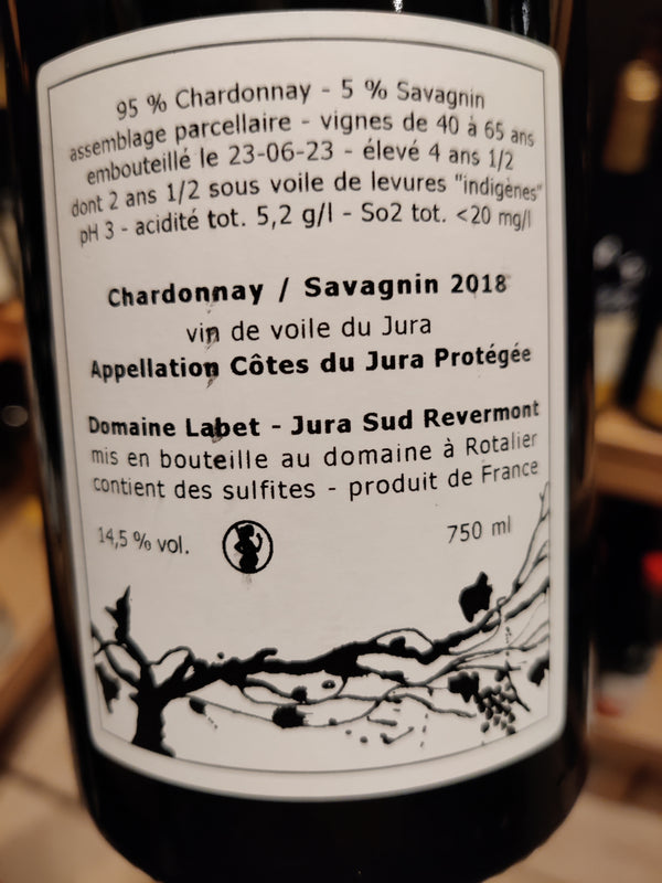 2018 Sous Voile, Chardonnay / Savagnin, Domaine Labet