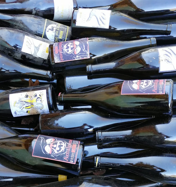 Christian Boulanger and Mathieu Allante tasting at Fischers together with Desperatehousewinezz