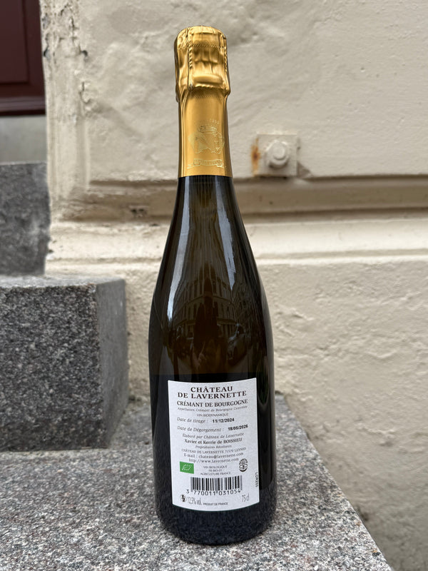 NV/2023 Cremant de Bourgogne, Brut Nature, Château De Lavernette