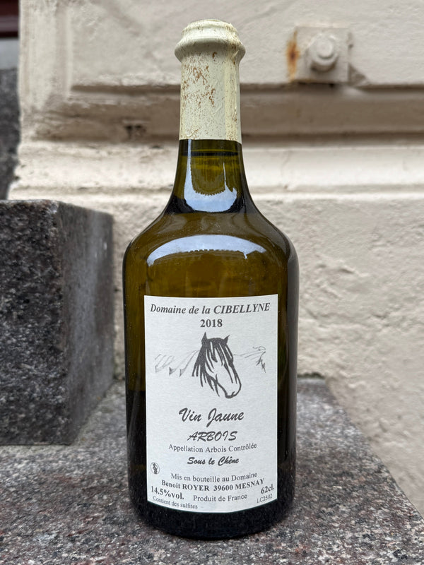 2018 Vin Jaune, "Sous le chene", Arbois, Cibellyne, 0,62L
