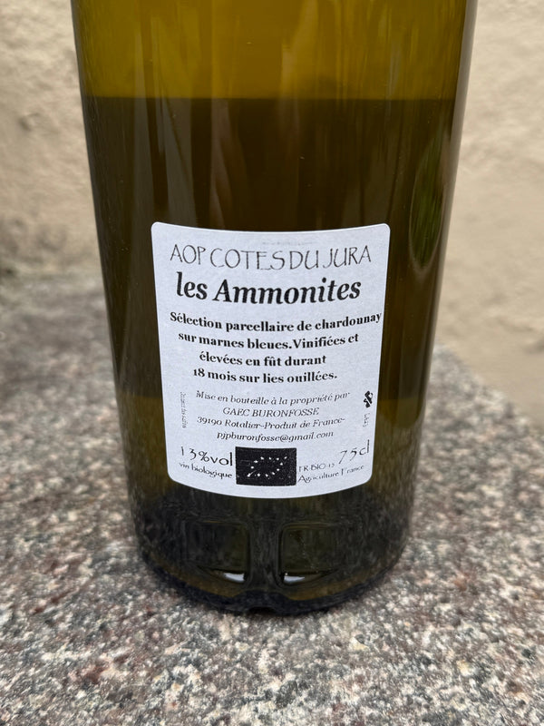 2023 Chardonnay, "Les Ammonites", Côtes du Jura, Buronfosse