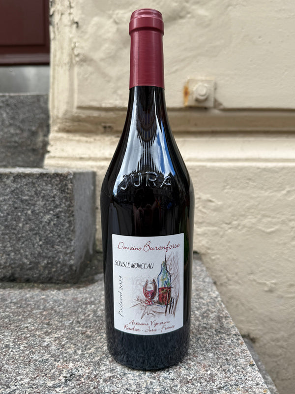 2025 POULSARD SOUS LE MONCEAU AOP Cotes du Jura, Domaine Buronfosse