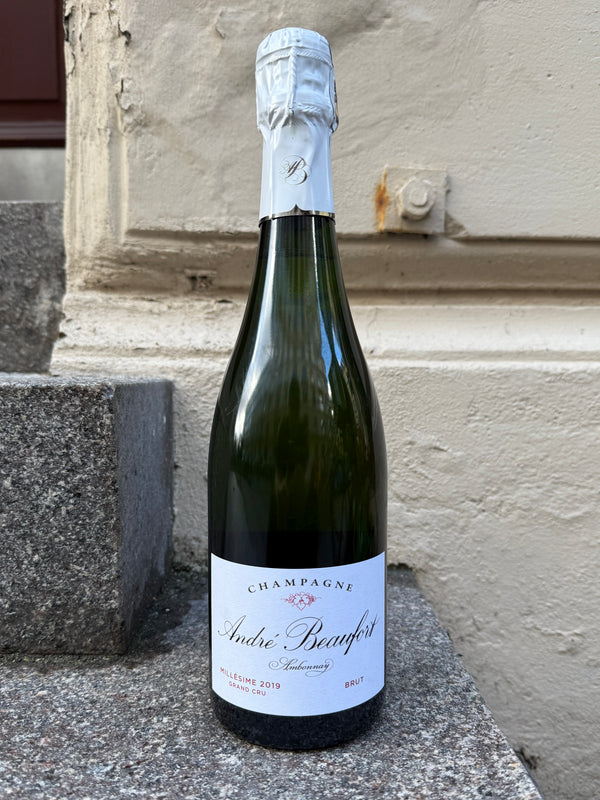 2019 Grand Cru Millésime, Ambonnay, Brut Nature, André Beaufort