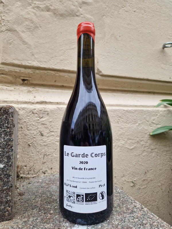 2020 Trousseau, Le Garde Corps, Domaine Bornard
